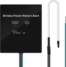 Power Return Alarm, Briidea Utility Power Back on Alert for Generator, Loud Sire