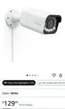 REOLINK RLC-811A PoE IP Wired Security Camera 4K - 123° FoV, 5X Optical Zoom ...