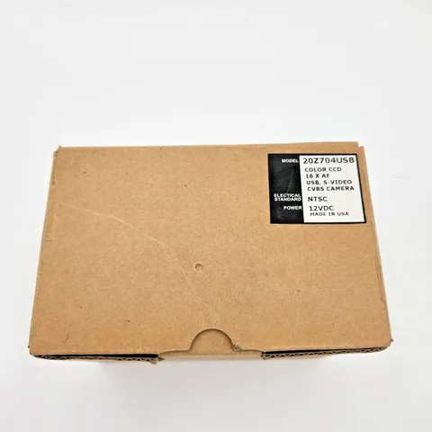 Videology 20Z704USB Color CCD 16x AF Zoom Block Camera NTSC 12VDC New Open Box
