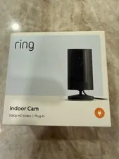 New Ring Stick Up Cam Battery - Indoor/Outdoor Smart Security Camera, Black
