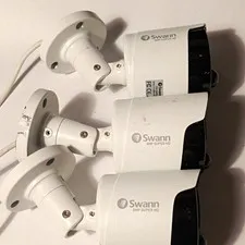 Swann PRO-5MPMSB 5MP Bullet Security Cameras Wired BNC Night Vision 3pk