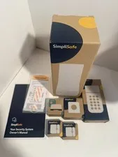 Simplisafe Base Station, Entry Keypad, 1 Water, 1 Glass and 2 Window Sensors