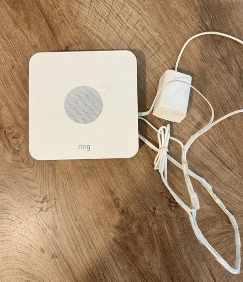 Ring Alarm Home Security Base Station US  4HB1U90EN0 & Power Supply