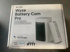 Wyze Battery Cam Pro Wireless Indoor/Outdoor 2K HD Security Camera Color WYZECOP