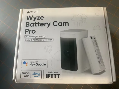 Wyze Battery Cam Pro Wireless Indoor/Outdoor 2K HD Security Camera Color WYZECOP