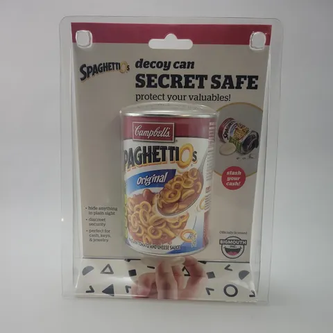 Spaghettios Decoy Can Secret Safe Money Holder -Where Burglars Won't Look New