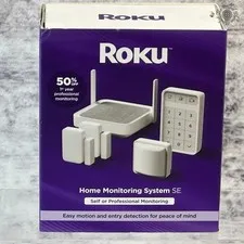NIB - Roku Home Monitoring System SE - Motion and Entry Detection - SS1000R
