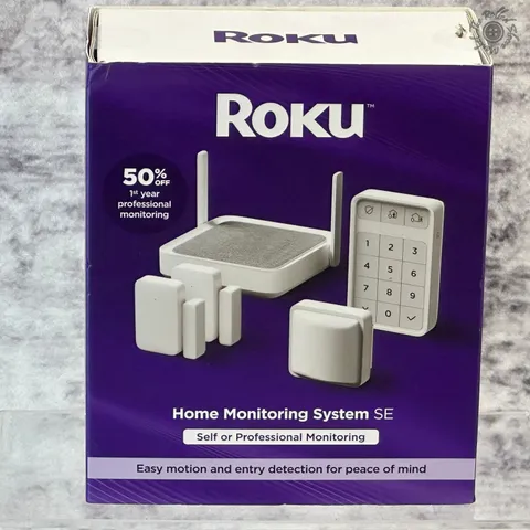 NIB - Roku Home Monitoring System SE - Motion and Entry Detection - SS1000R