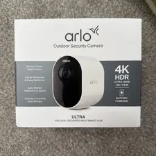 SEALED NEW Arlo Ultra 3rd Gen 4K HDR Add On Security Camera Wireless Outdoor Cam