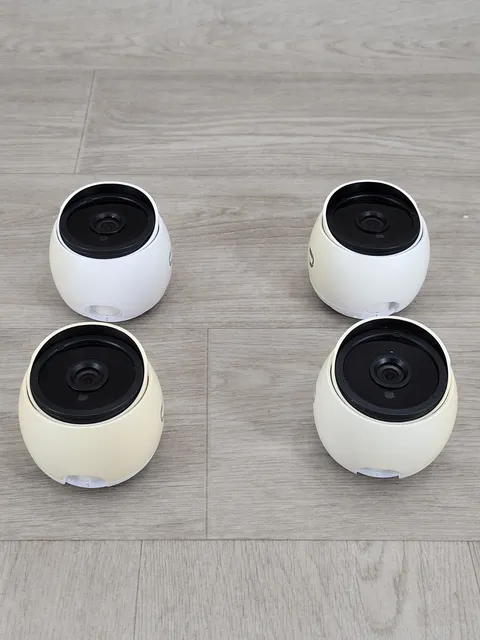 Lot Of 4 Ubiquiti UniFi UVC-G3-AF 1080p PoE IP Security Cameras