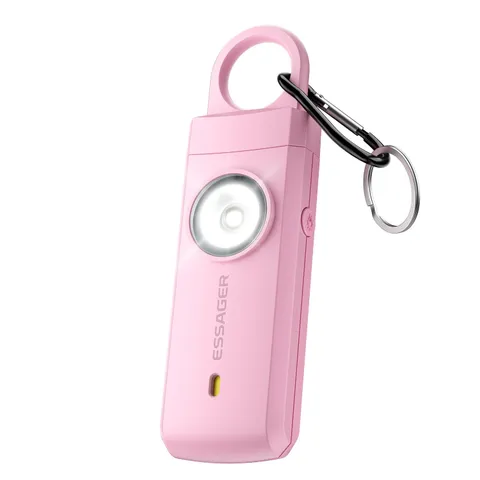 Personal Safety Alarm for Women, 130 dB Self Defense Siren, Rechargeable & Po...