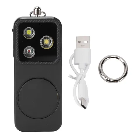 Safety Alarm Lights USB Rechargeable For Emergency Situations Easy To Use