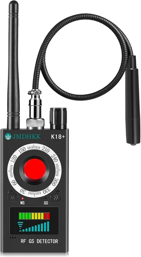 JMDHKK K18+ Hidden Camera Detector, Spy Camera Finder, Bug Detector, Magnetic Fi