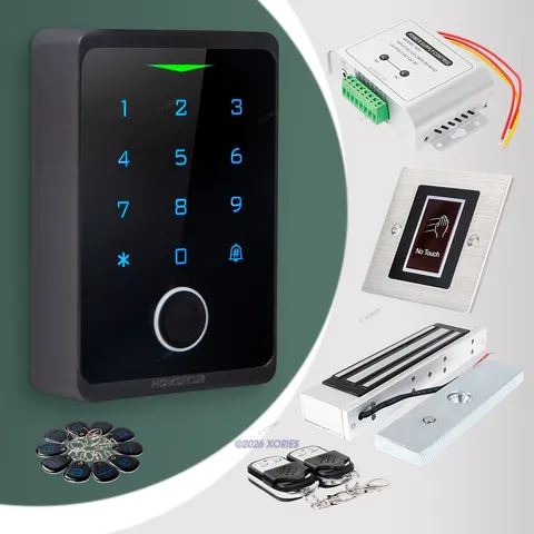 HOMSECUR IP66 APP WIFI RFID Access Control Set Waterproof 180KG Magnetic Lock