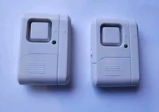 Two GE 56789 Personal Security Wireless Window Door Alarm Indoor 