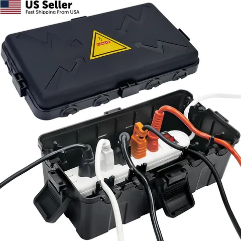 Hrensaw Medium Outdoor Electrical Medium, Black