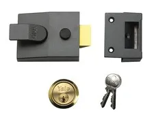 Yale Locks P89 Deadlock Nightlatch 60mm Backset DMG Finish Visi YALP89DMGPB