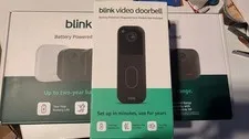 Blink Outdoor 4 XR 6 HD Camera System 400ft  range + Doorbell 2 year battery NEW
