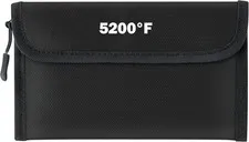 Fireproof Waterproof Document Bag - 5200°F Water Resistant Fire Proof Money Bag