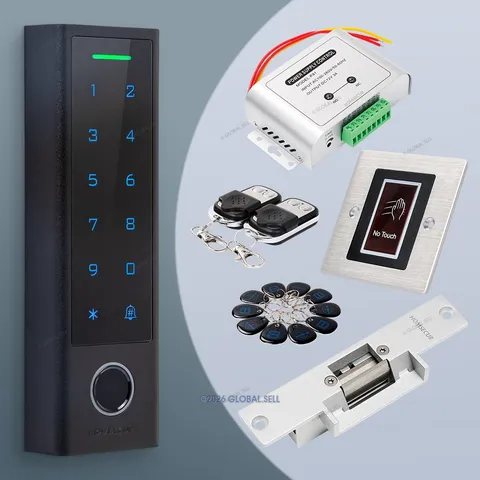 HOMSECUR Weatherproof IP66 APP WIFI Password RFID Access Control Anti-Tamper