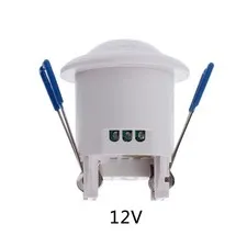 12V 360° Security PIR Motion Movement Sensor Detector Switch Ceiling Mo