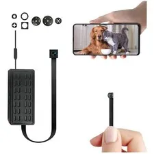 Travel-Friendly Mini Camera with Remote Viewing