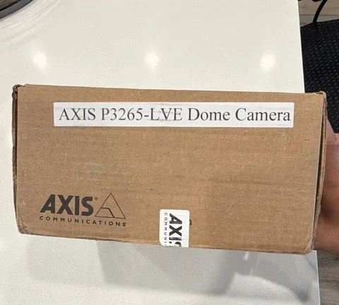 Axis AXIS P3265-LVE IP/Network Wired Dome Camera, White, Color Mode