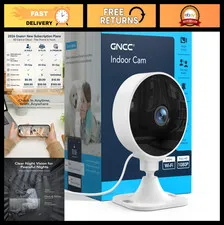 1080P Indoor Security Camera, Pet Monitoring, Motion Detection, Two-Way Audio, N