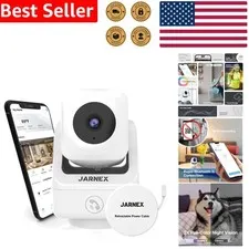 2K Indoor Security Camera Pan Tilt 360° WiFi Baby Pet Monitor Alexa Google App