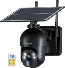 Wireless Outdoor Security Camera with Built-in SIM, Smart Motion Alerts & Talk