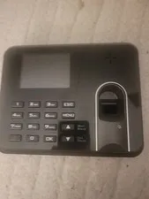 FINGERPRINT TERMINAL TIME ATTENDANCE DEVICE time code card NO CABLES