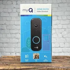 myQ Video Doorbell 2K Camera, Batt or Wired, Color Night Vision, Live View
