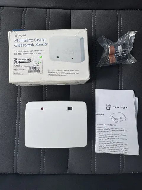 NEW INTERLOGIX SHATTERPROOF GLASSBREAK SENSOR 60-873-95