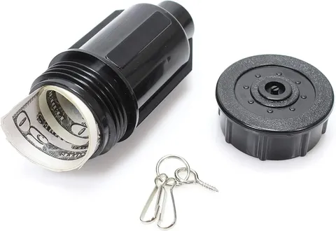 Hide a Key Cash Hidden Box Sprinkler Head Money Safe Outdoor Garden Yard Hiding 
