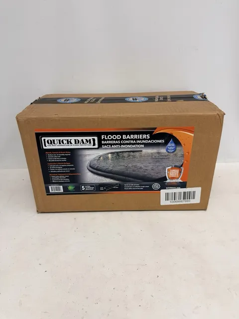 Quick Dam Water Activated 17ft Flood Barriers 5-Pack (QD617-5)