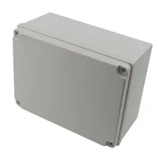 Ogrmar Plastic Dustproof IP65 Junction Box DIY Case 8"x 6"x 4", Grey