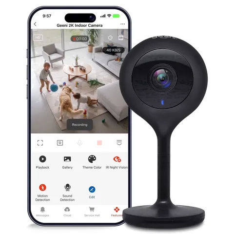 Look, 2 Pack, 2K Smart, and Wi-Fi Camera
