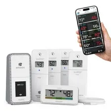 WiFi Temperature Alert System with Gateway and Temperature Sensors