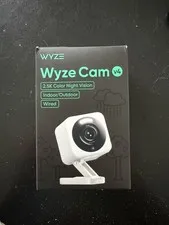 Wyze Cam v4 2.5K Wired Wi-Fi IP Camera Color Night Vision Indoor/Outdoor