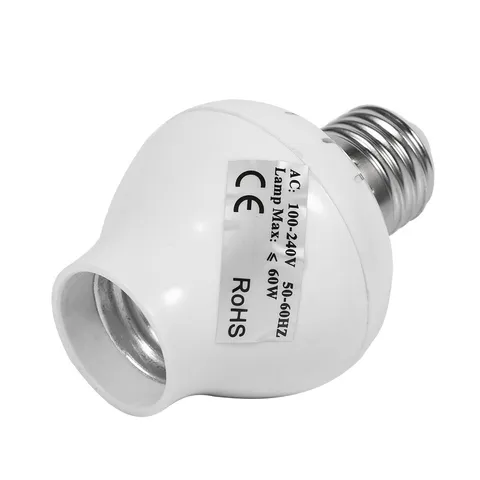 100‑240V E27 Microwave Radar PIR Motion Sensor LED Light Bulb Switch Socket NY