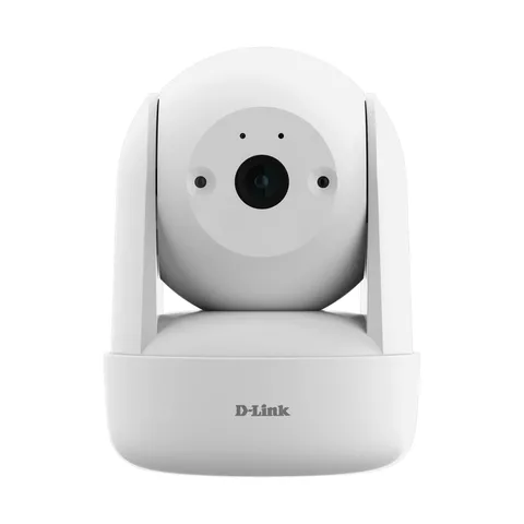 D-Link 2K Pan & Tilt Wi-Fi Camera w/ 360 Degree View, Full 1296p White 