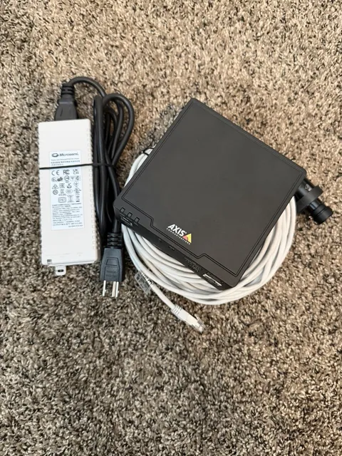 Axis F41 Main Unit F1005-E Sensor Camera Kit w/ Microsemi PoE Injector 
