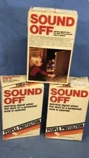 3 Vintage SOUND OFF Door Alarms Warning Signal People Protection Child Safety