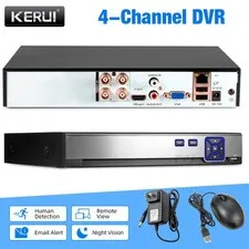 4CH Digital Video Recorder H.265+ DVR Surveillance Security Recording Module