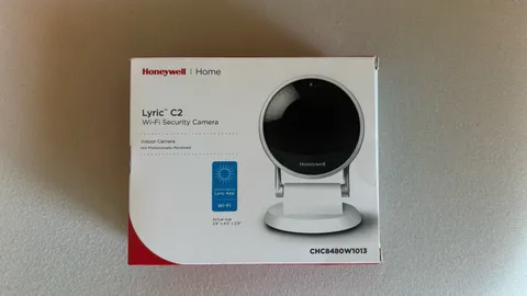 Honeywell Lyric C2 Wi-Fi Indoor Security Surveillance Camera Wireless CHC8480W13