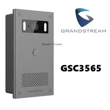 Grandstream GSC3565 Smart Outdoor Single Button Audio Video Intercom Door System