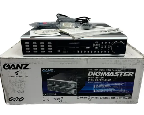 NEW 16 Ganz Channel Security Digital Video Recorder Model DR16N-250 DIGIMASTER