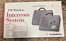 Radio Shack #43-3103 FM Wireless Intercom System - Brand New