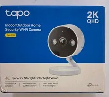 Tapo, indoor outdoor, home security, Wi-Fi camera, 2K QHD