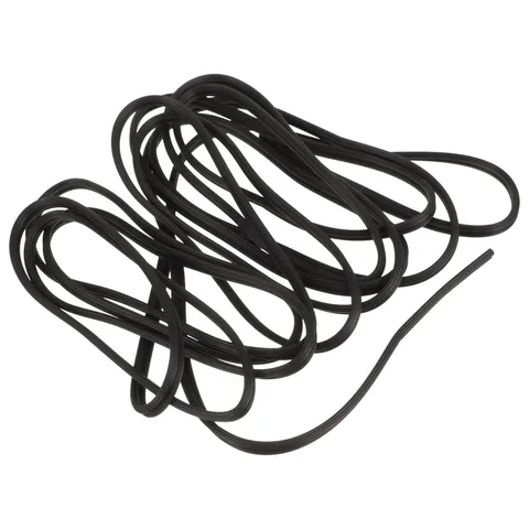  Black Thermoplastic Rubber Screen Door Spline for Window Roller